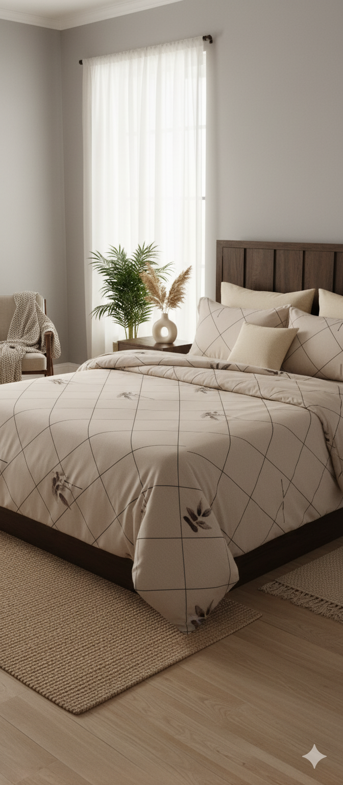 Elastic Fitted Bedsheet Cotton material 004